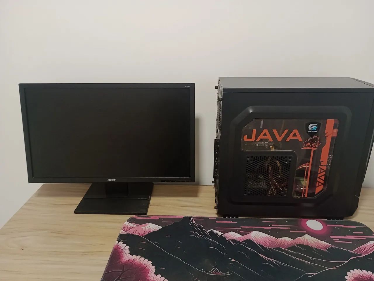 Computador - i3 6100/GTX 950   + Monitor Acer 60hz 24 polegadas 