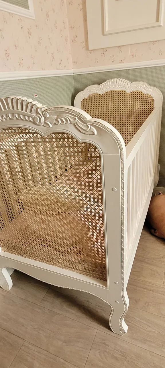 Berço infantil de madeira - Foto 4