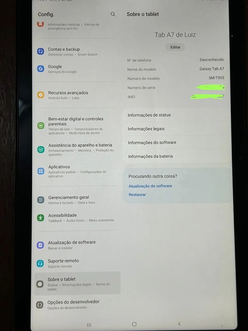 TABLET GALAXY TAB A7 - SAMSUNG - Foto 5