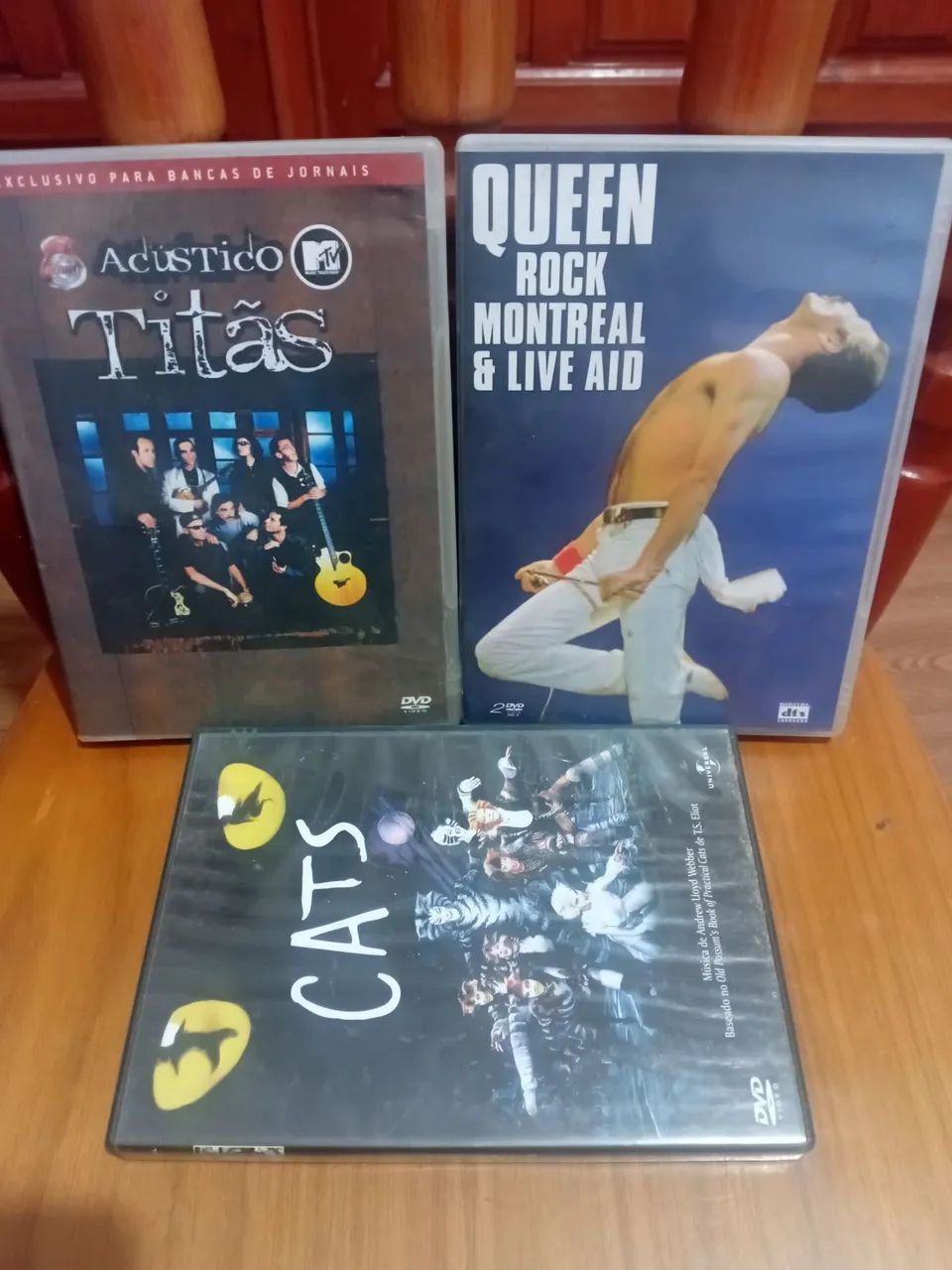 Lote com 10 DVDs de shows musical - Foto 4