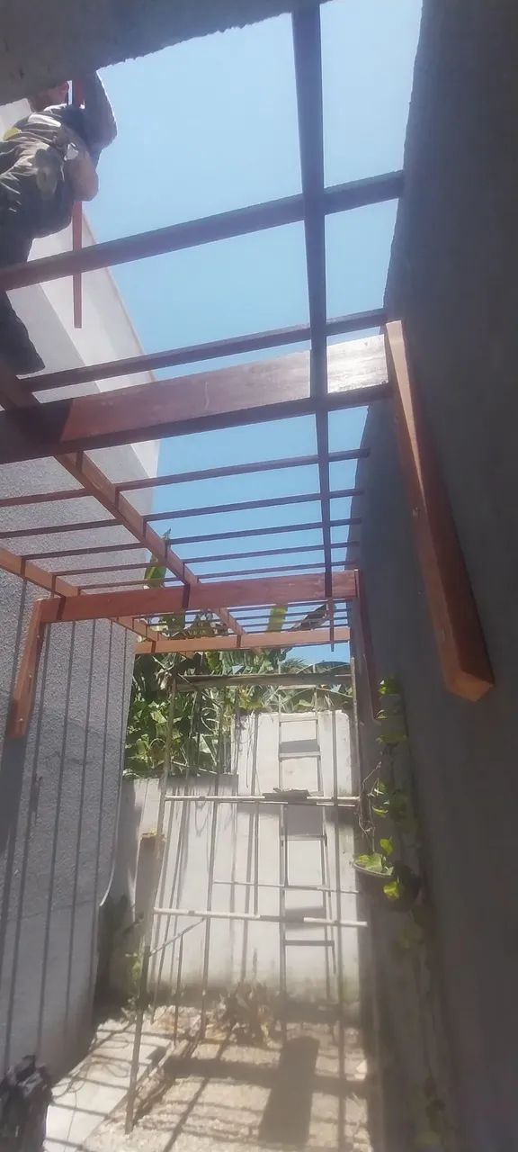 Caramanchão e cobertas