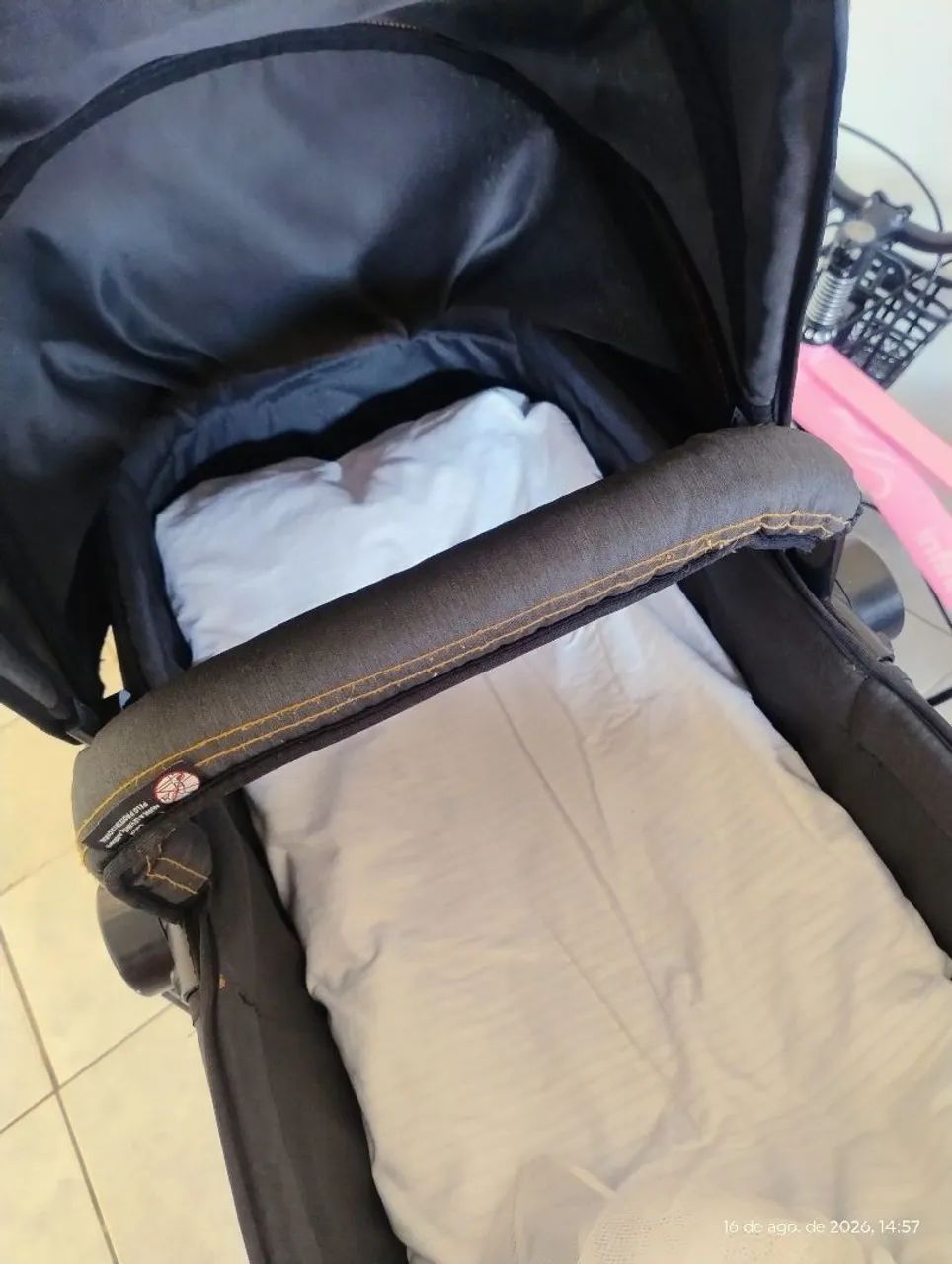 Carrinho de bebê estilo Moisés Galzerano - Foto 3
