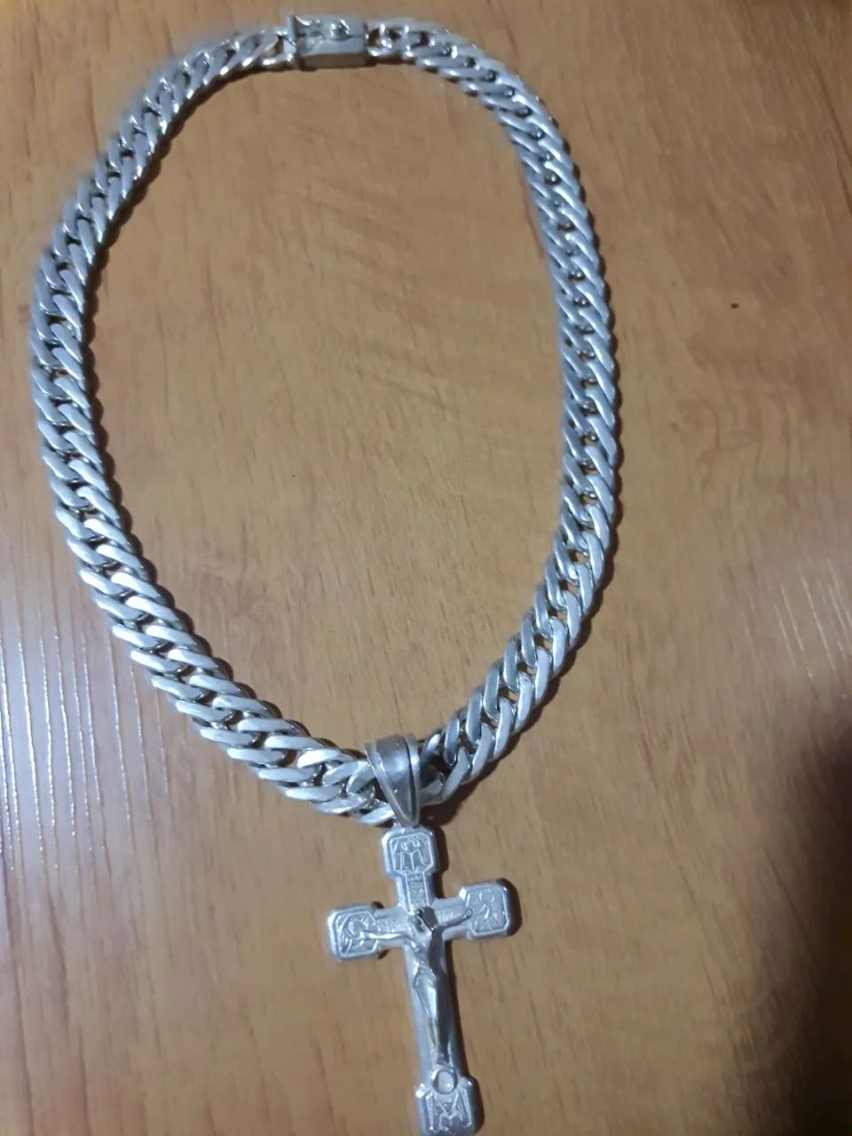CORDÃO DE PRATA 925 COM PINGENTE  - Foto 3