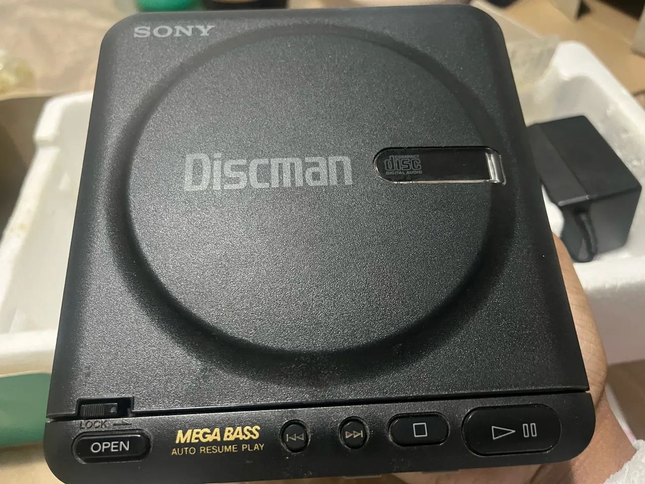 Sony Discman D-22 vintage - na caixa original - Foto 2