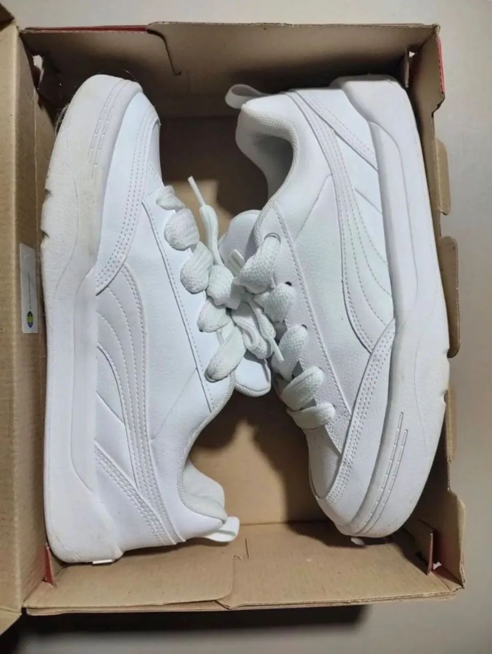 Puma Park Lifestyle com cadarços grossos 