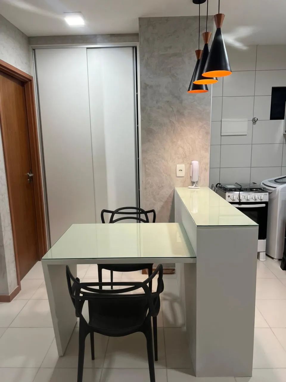 Apartamento  mobiliado quarto e sala  - Foto 4