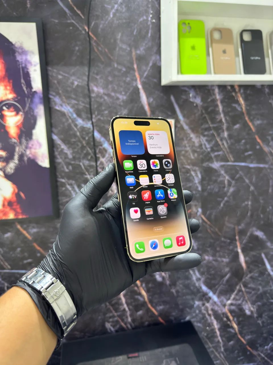 IPHONE 14 PRO MAX 128GB DOURADO - Celulares e Smartphones