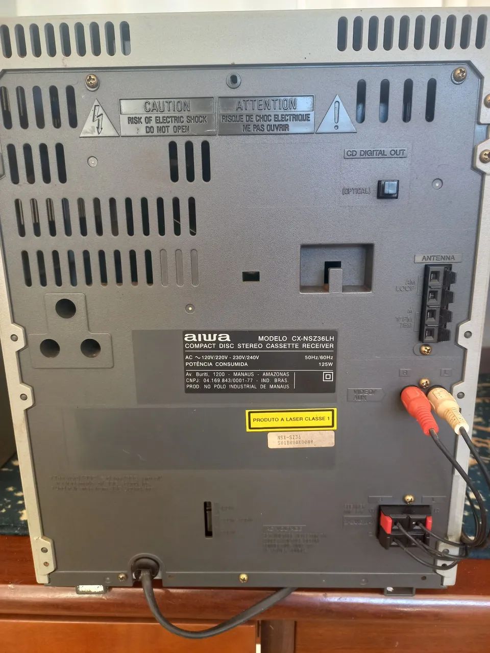 Mini-system Aiwa 2.000w pmpo - Foto 5