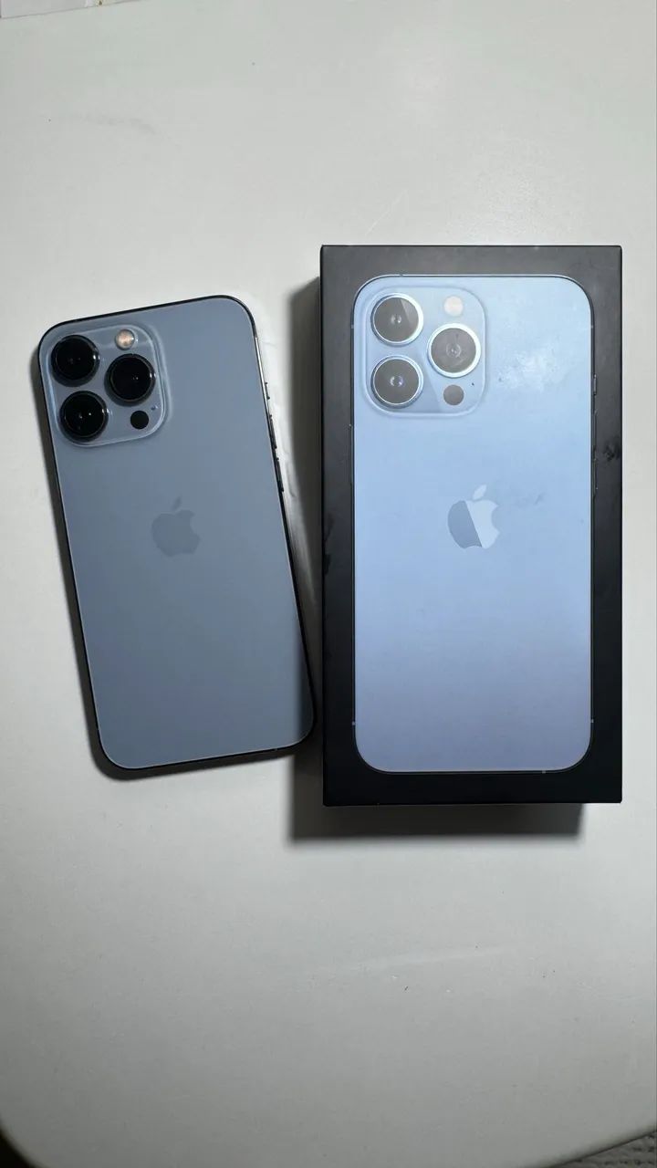 iPhone 13 Pro 256GB グラファイト iOS18 Iphone 13 pro 256gb Cinza Bem Cuidado com Caixa - Celulares e