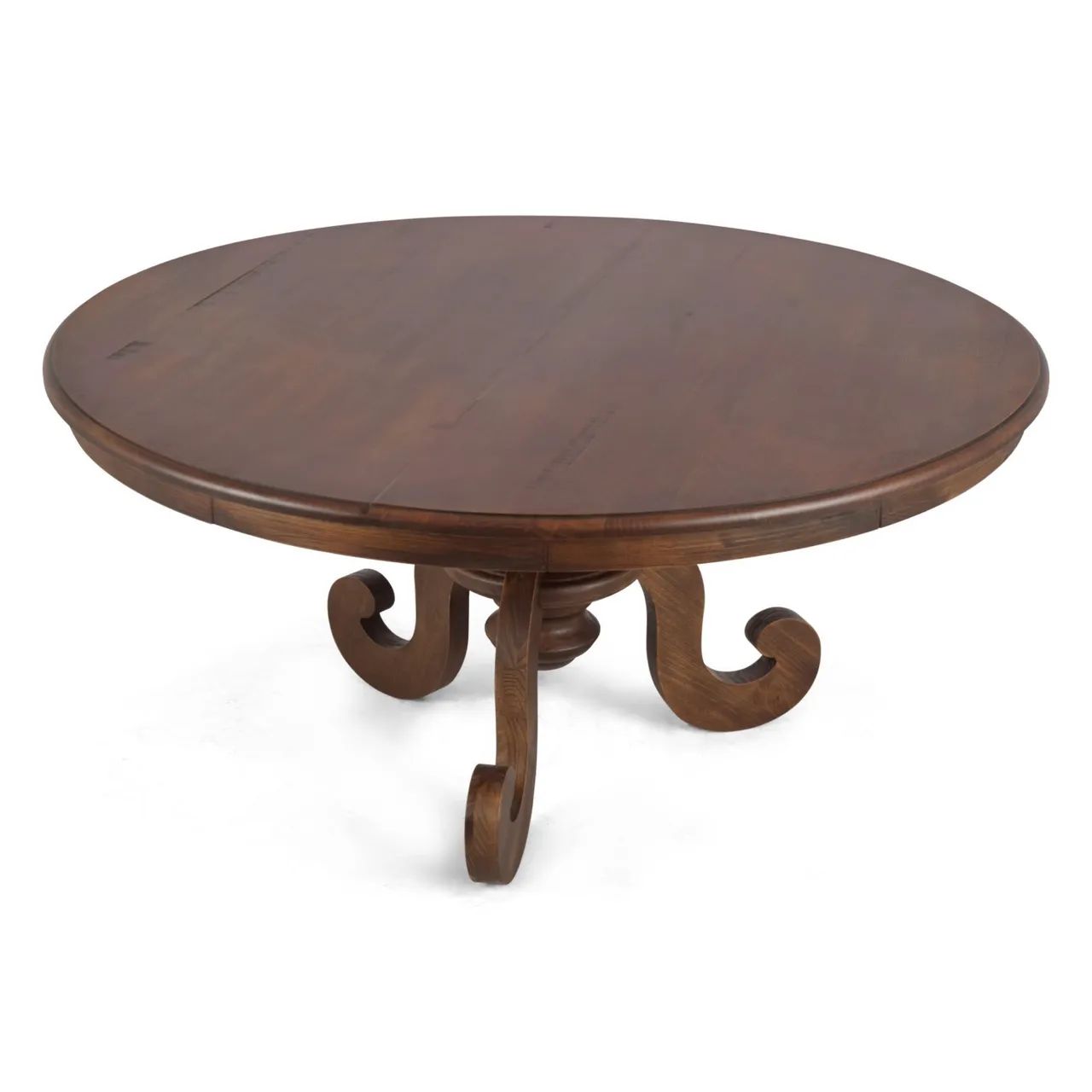 Mesa de Jantar Redonda em Madeira Maciça - Foto 5