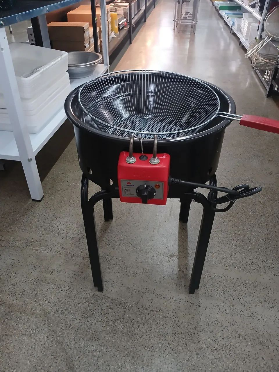 Fritadeira Elétrica 14 Litros com suporte 