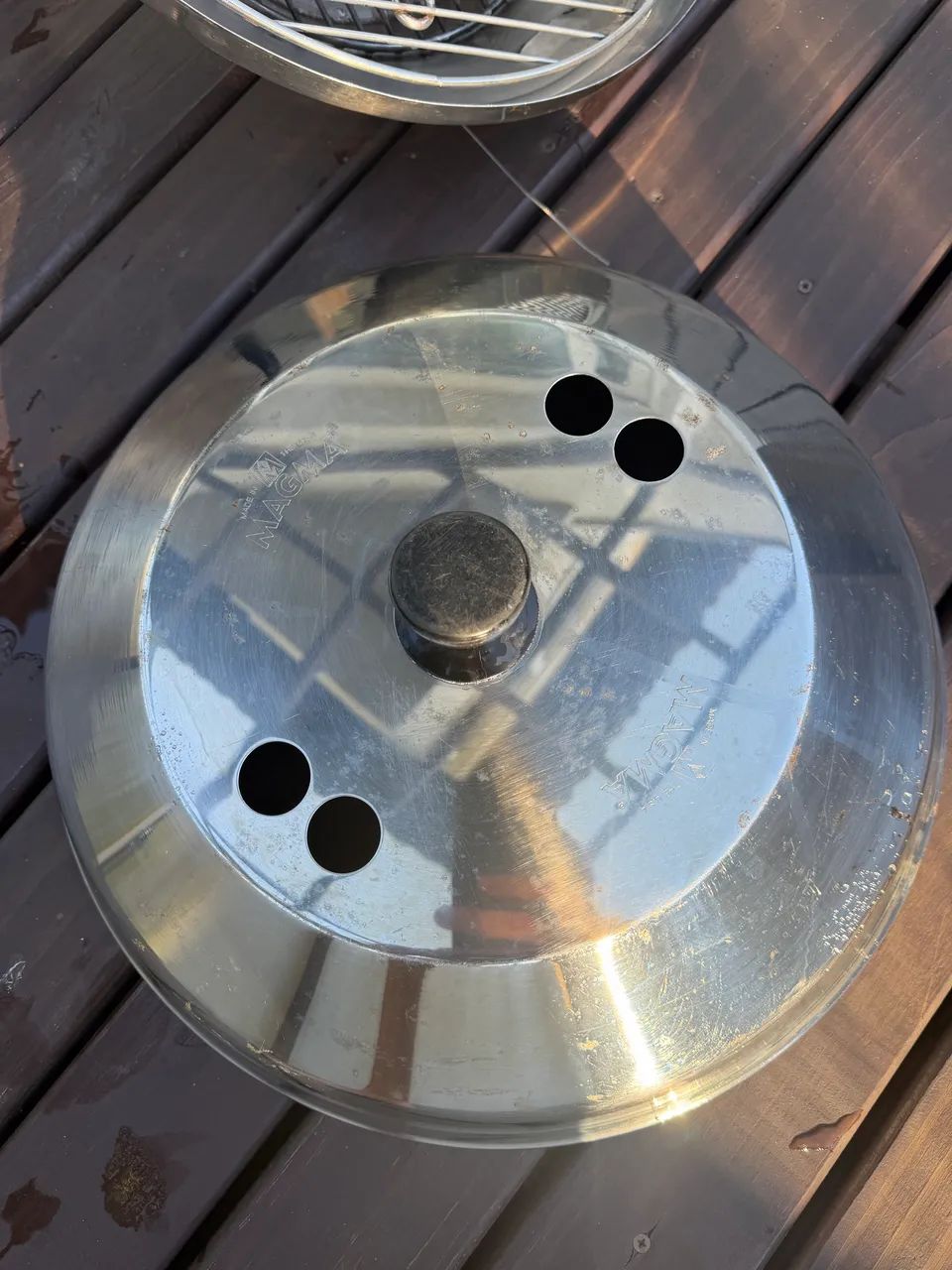 Churrsqueira MAGMA para barco. 38cts. Impecavel! - Foto 2