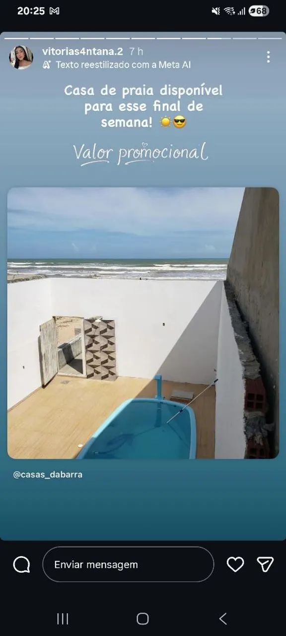 Casa pra finais de semana e temporadas 