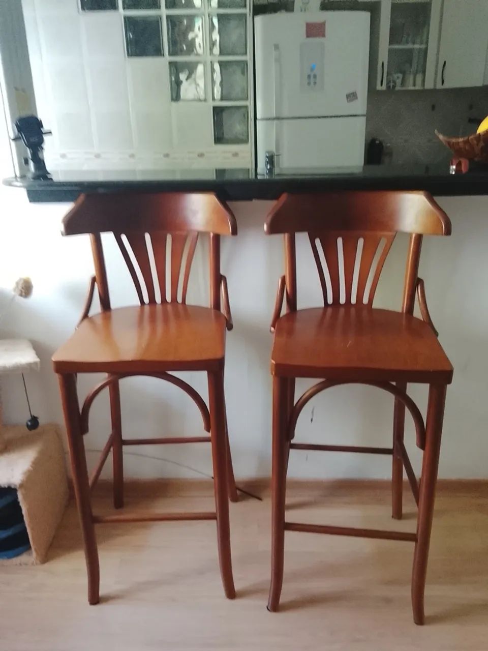 Banquetas de madeiras