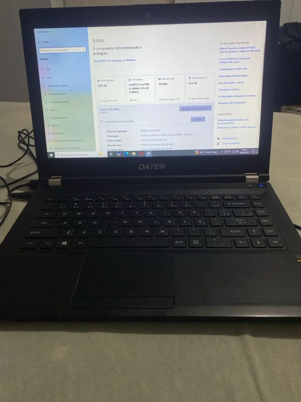 Notebook Daten i3