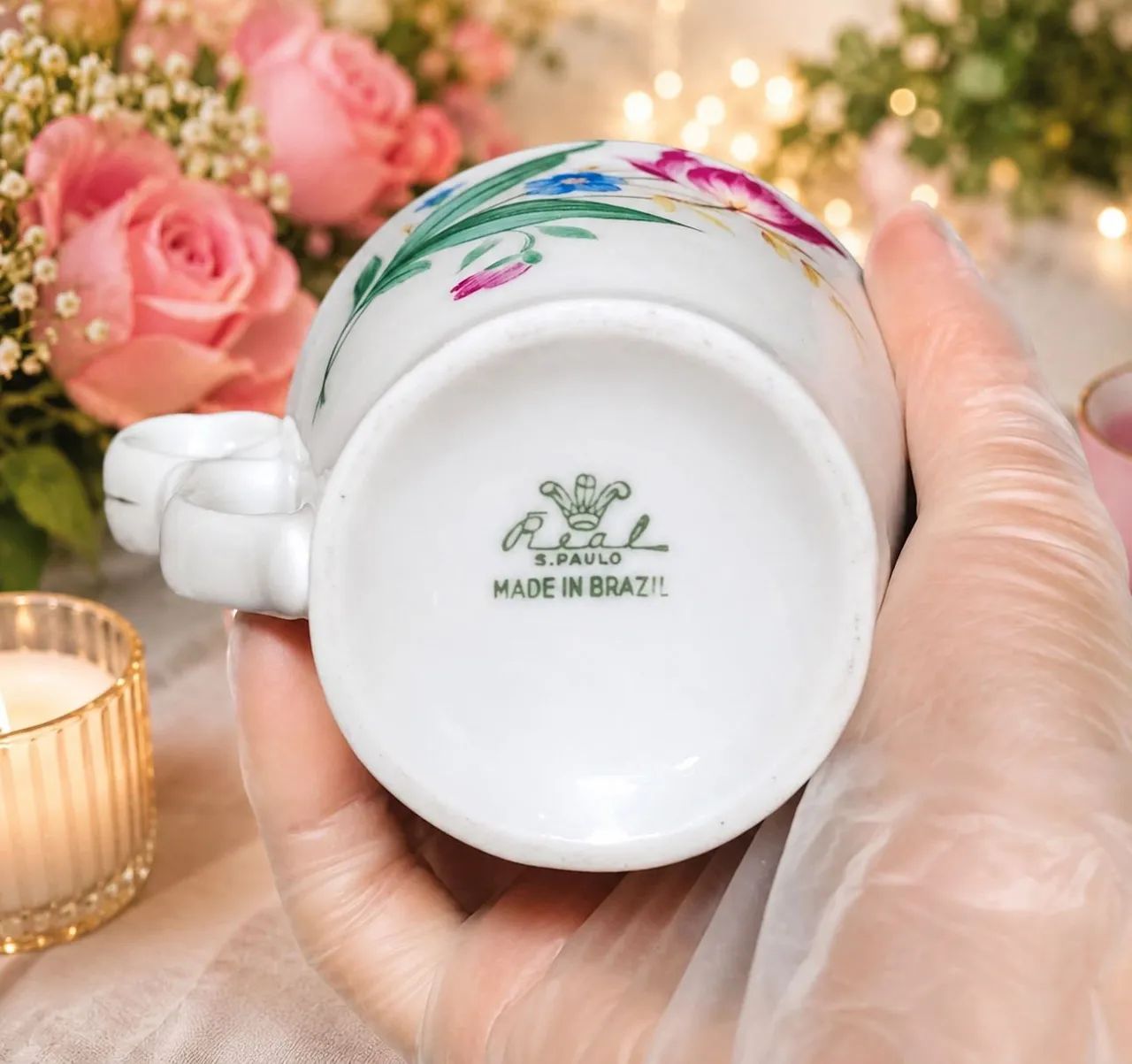 Leiteira de porcelana Real - Foto 4