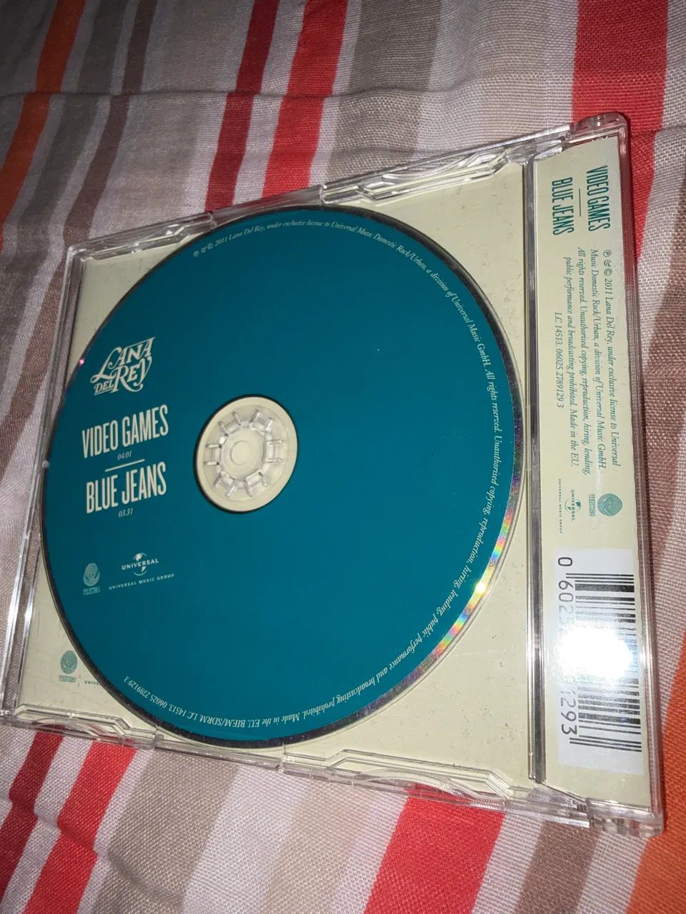 Lana Del Rey - Single Raro Vídeo Games / Blue Jeans - Foto 3
