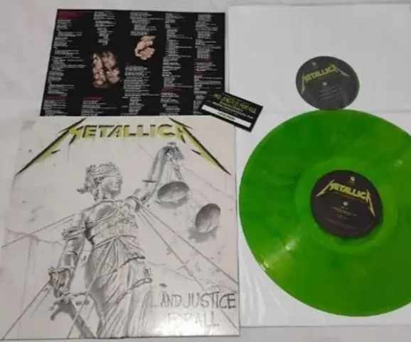 LP importado Metallica And Justice For All. 