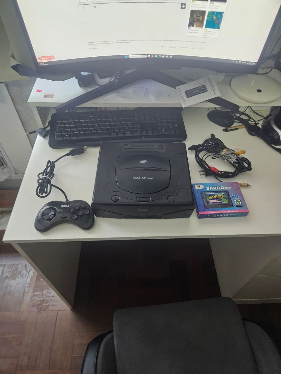 Sega Saturn + Saroo 128gb
