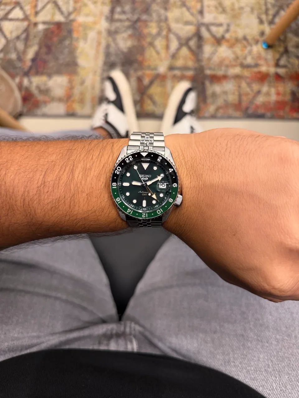 Seiko panda e gmt