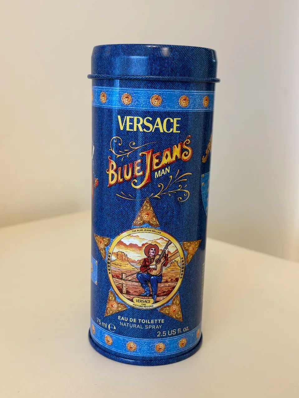 Versace blue jeans man Eau de toilette 75ml 