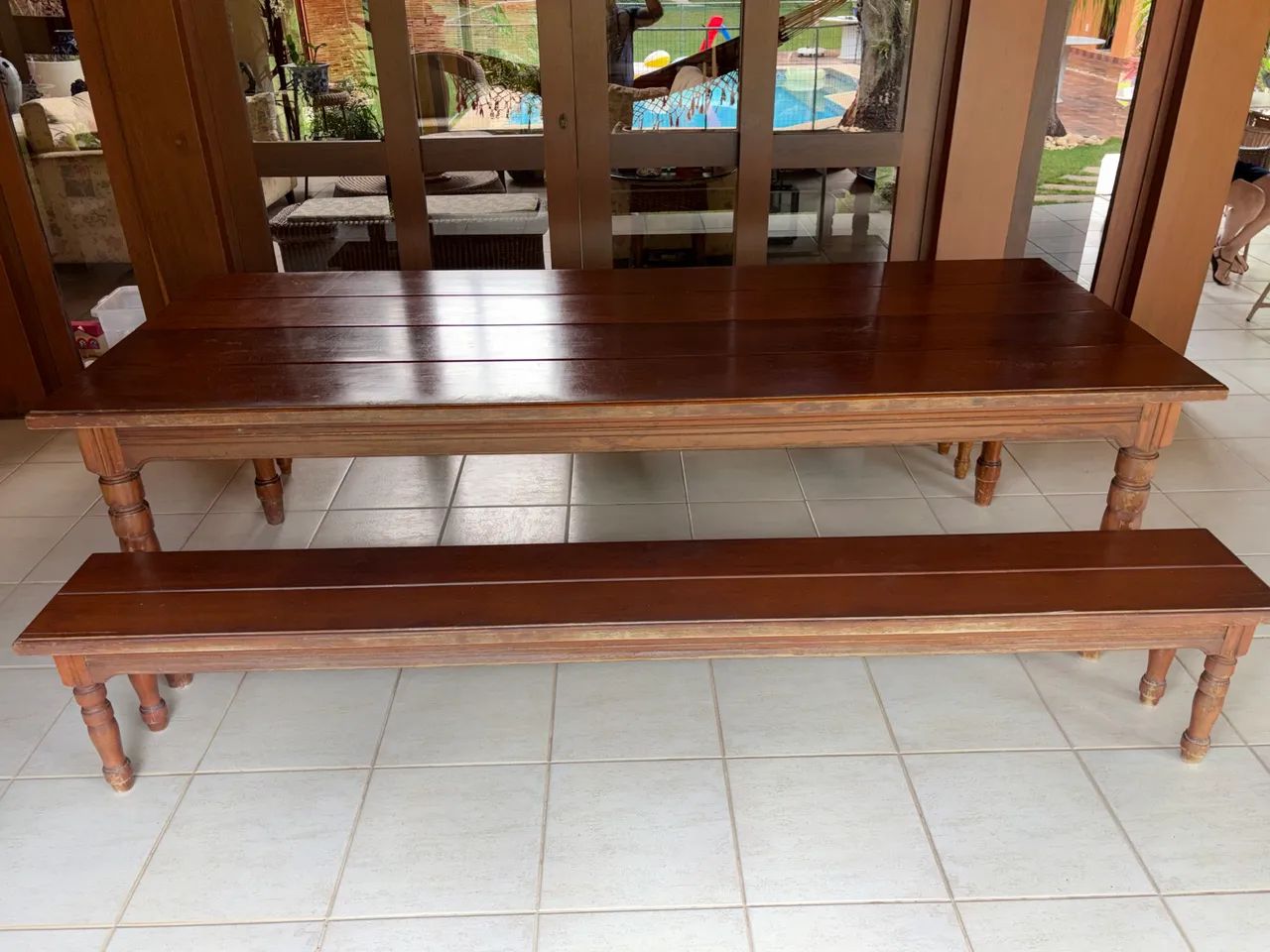 Mesa de madeira  - Foto 2