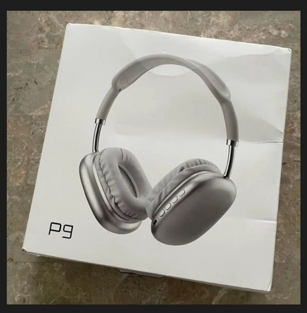 Fone p9 prata Bluetooth  - Foto 2