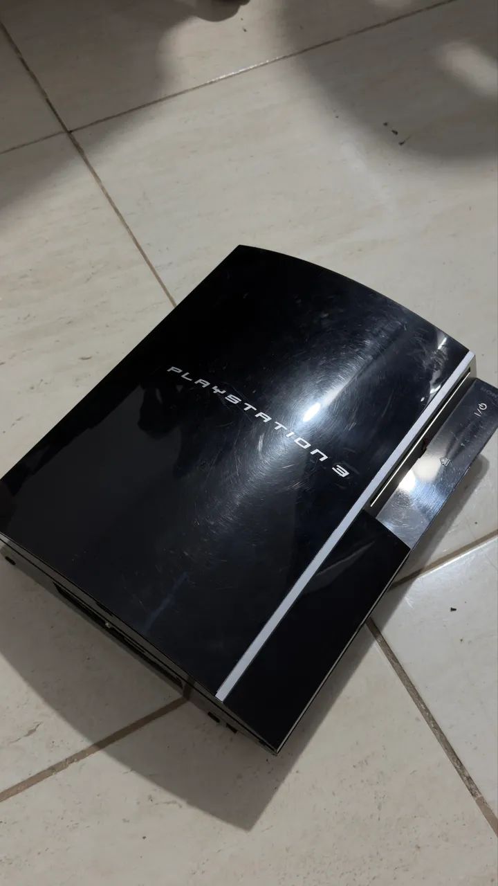 Ps3 fat com defeito  - Foto 3