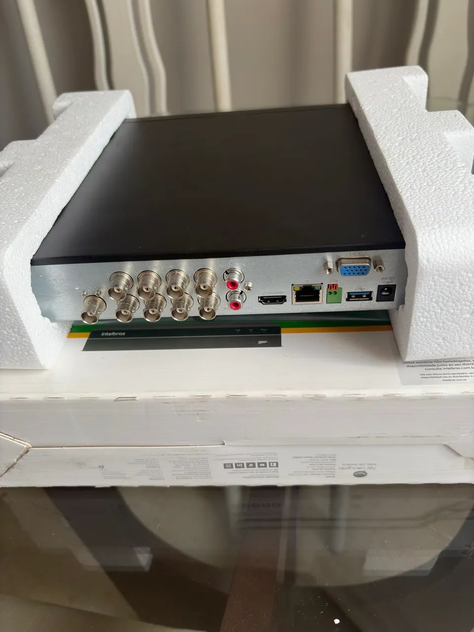 Dvr Gravador Digital De Vídeo Intelbras Mhdx 5108- Novo - Foto 2