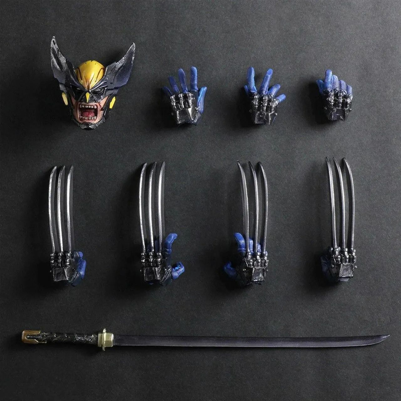 Action Figure Play Arts Kay Wolverine  - Foto 4