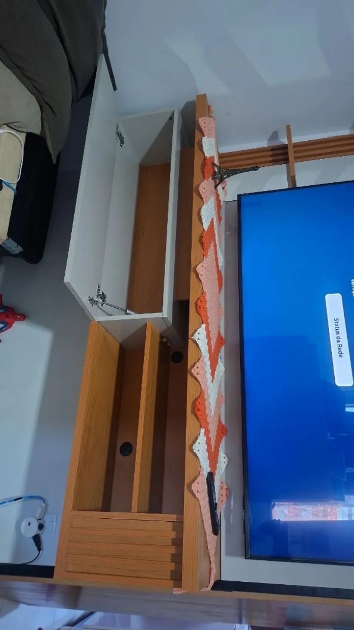 Vendo Painel mdf capacidade de TV de até 55 polegadas  - Foto 2