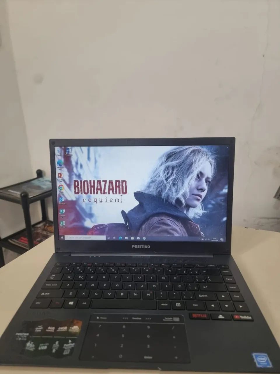 Notebook positivo smash2 motion Intel Quad Core 14 impecável  - Foto 5