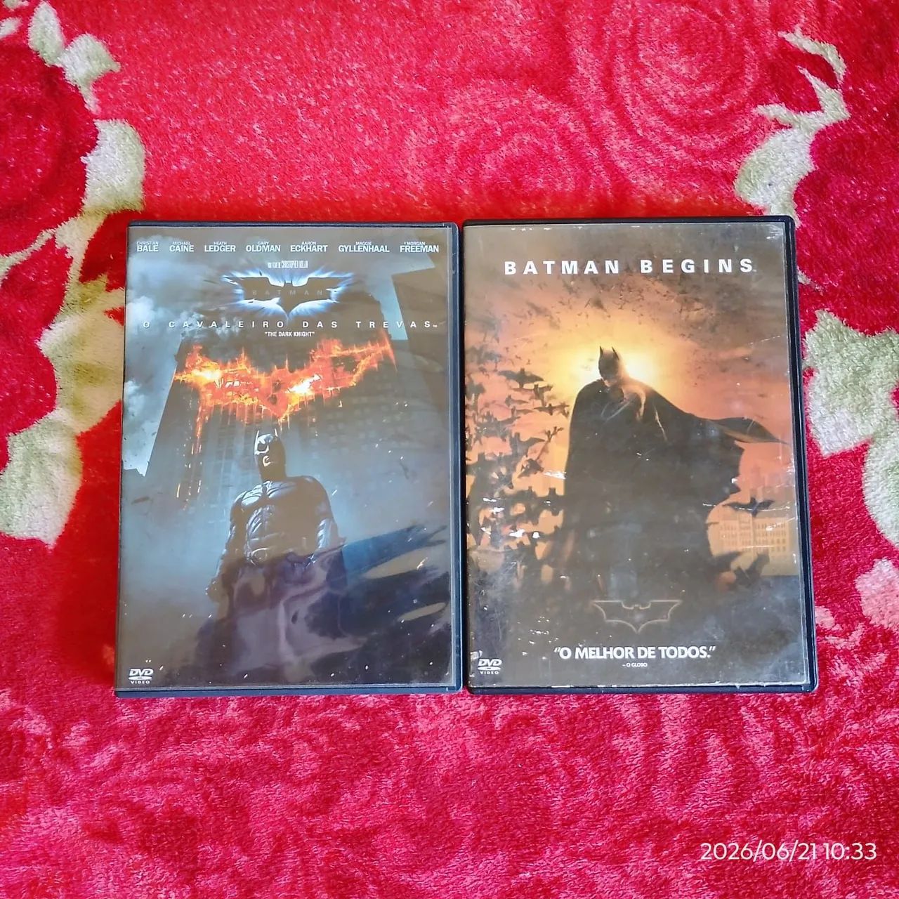 DVD Batman Begins e Cavaleiro das Trevas