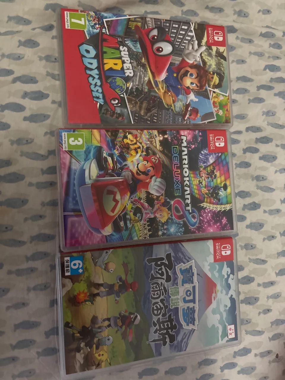 3 jogos switch 