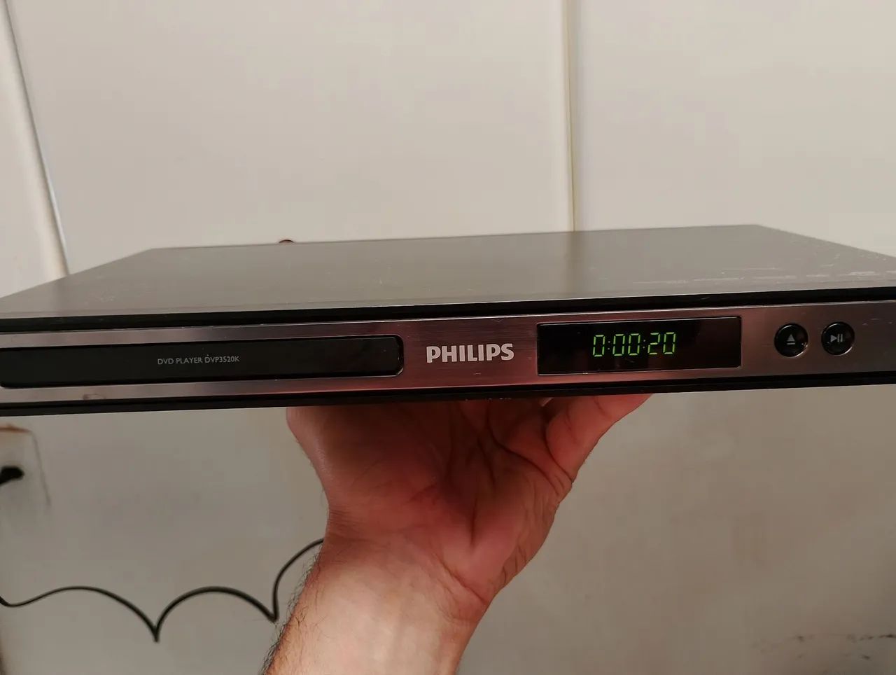 DVD Player DVP3520K Philips com entrada RCA - Foto 3