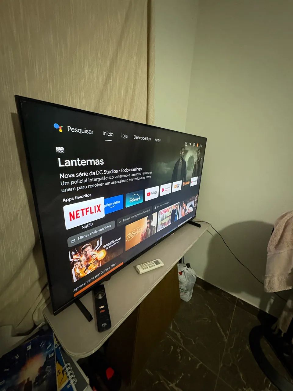 Vendo essa televisão 55 polegadas sem defeito nenhum Philips - Foto 3