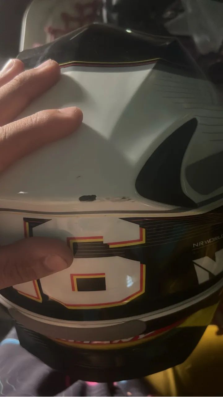 Capacete norisk tamanho 56 - Foto 2