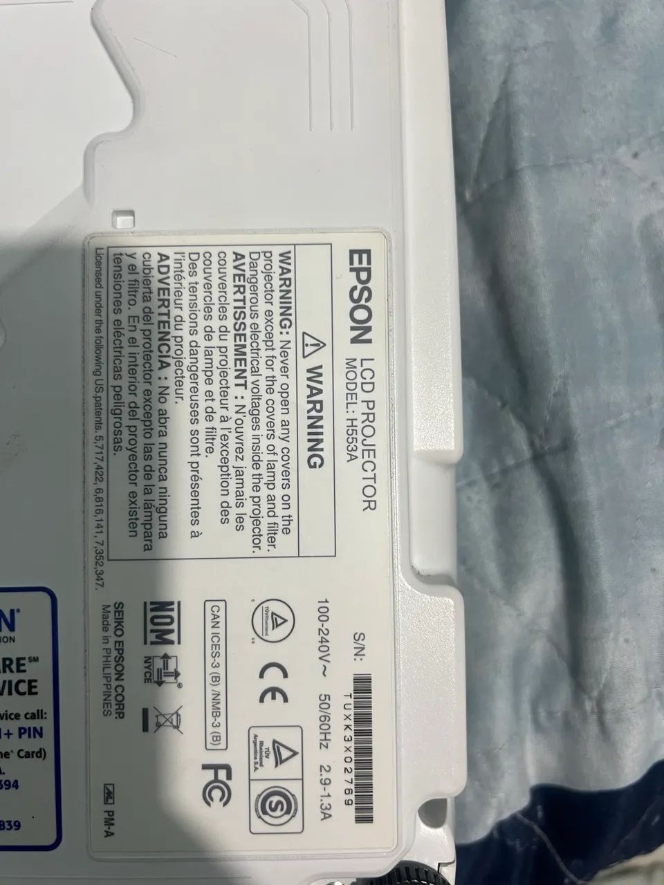 Projetor Epson Powerlite X24+ (Usado) - Foto 4