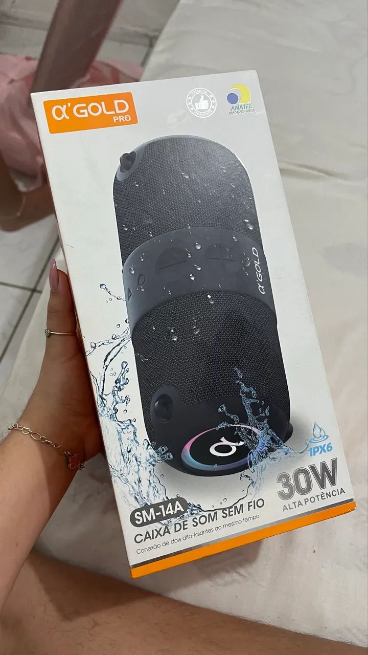 Caixa de som Bluetooth 