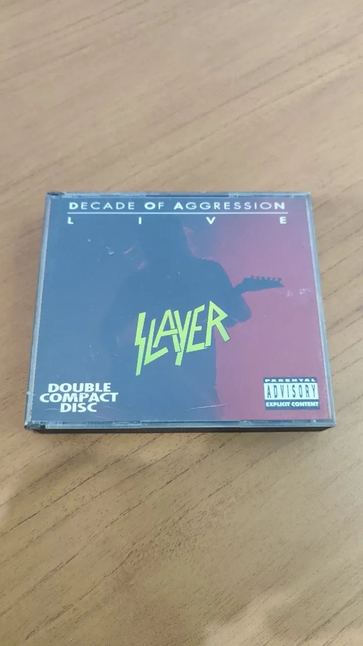 Slayer - Decade Of Aggression Live- IMPORTADO 1998