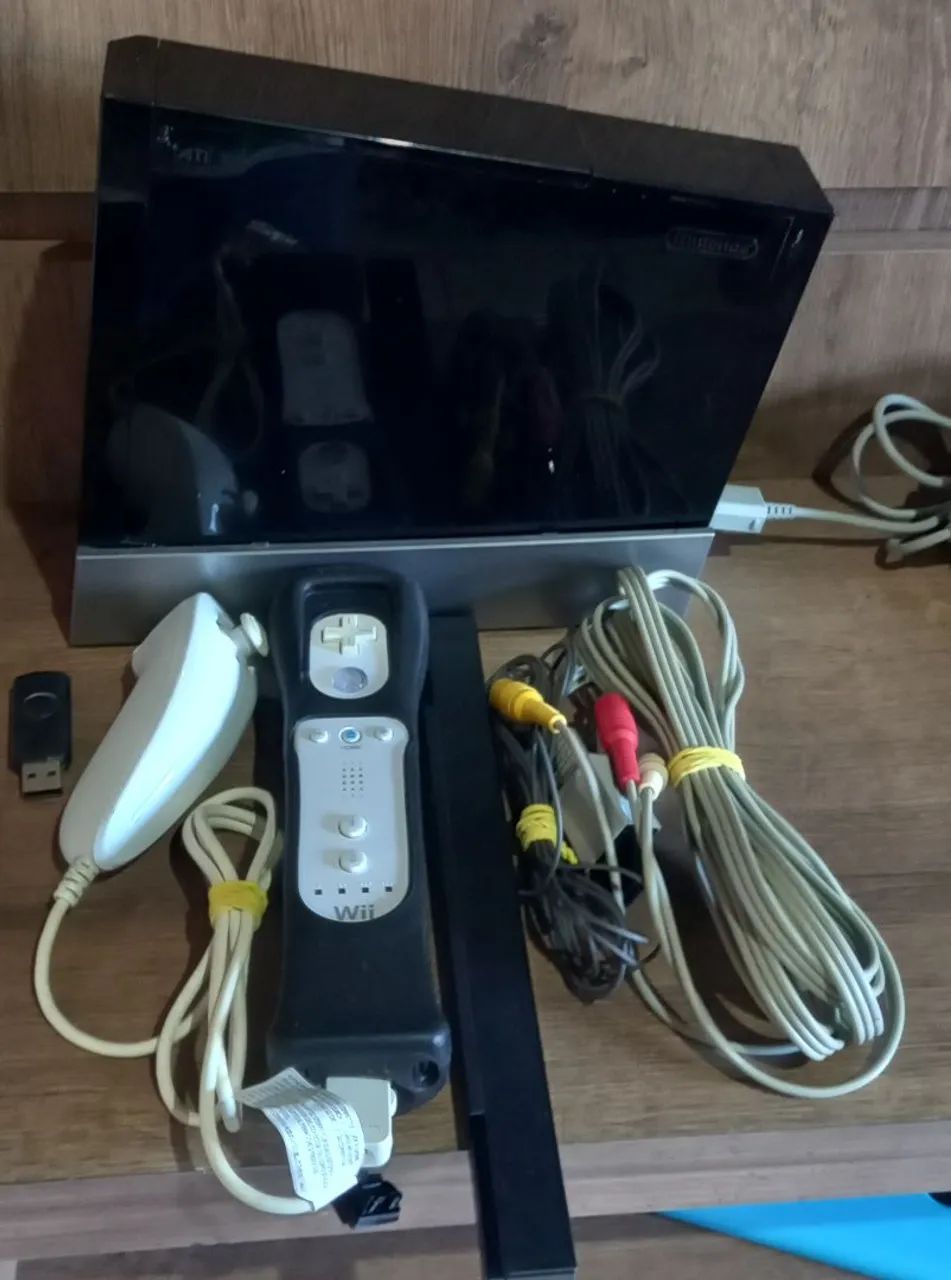 Nintendo Wii Preto  - Foto 2