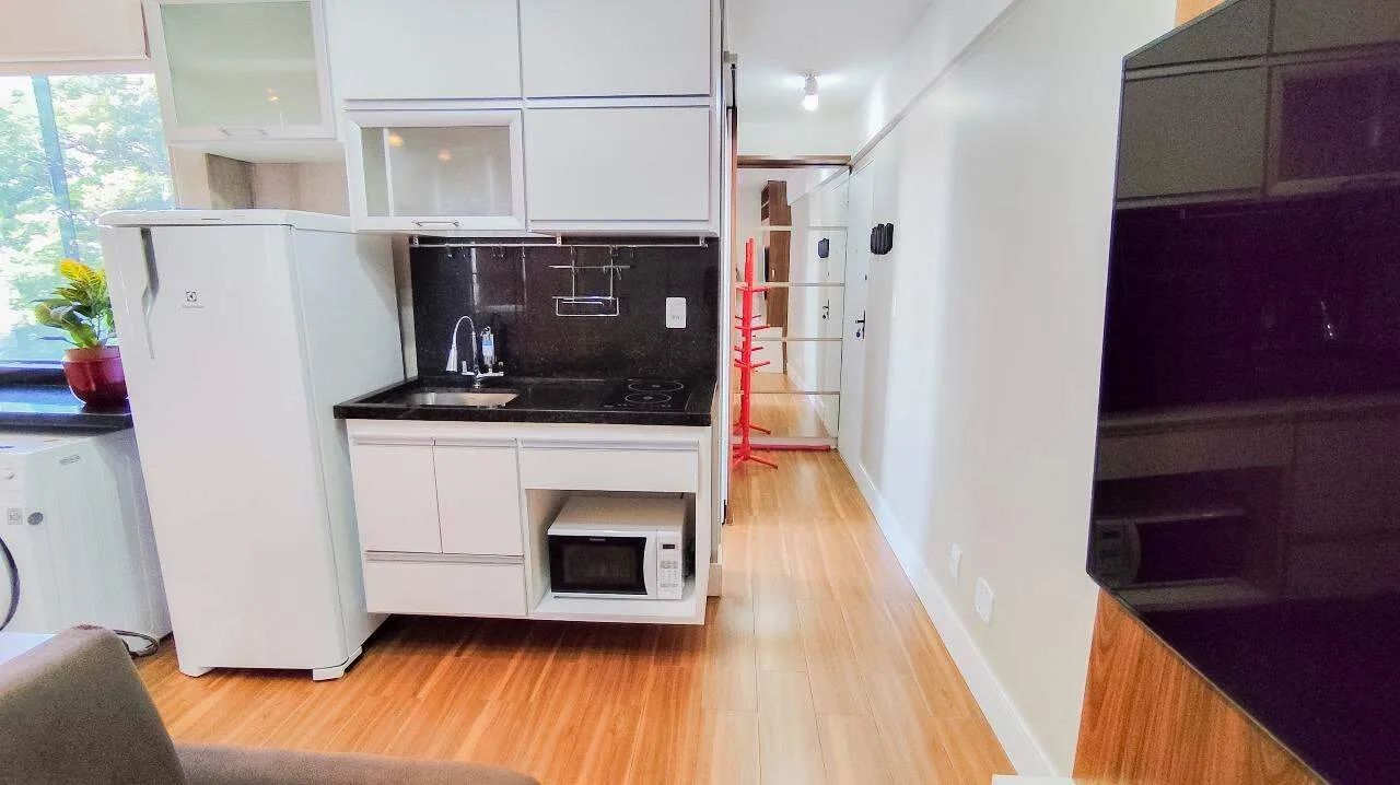 APARTAMENTO/ KIT DE 1 QUARTO MOBILIADO E PLANEJADO- CLN 408 BLOCO e 32m² com ar condiciona - Foto 4