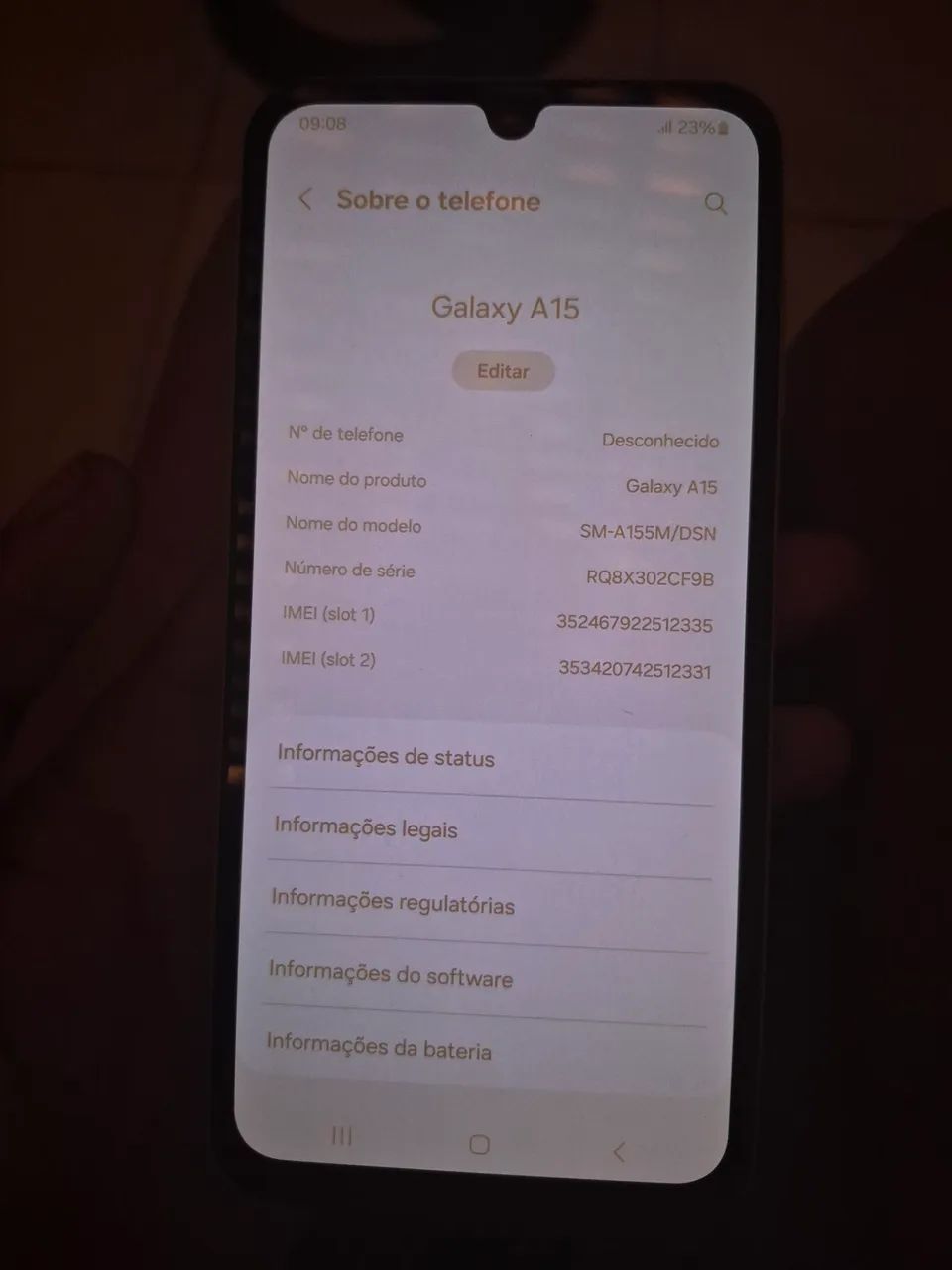 Samsung a15