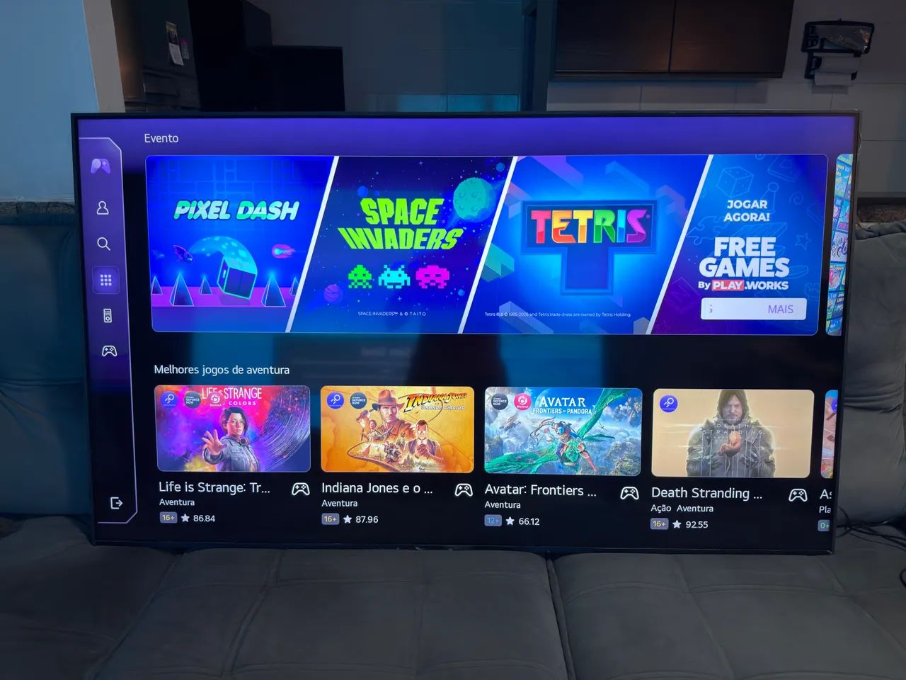 Smart tv 75 polegadas LG GForce  - Foto 5