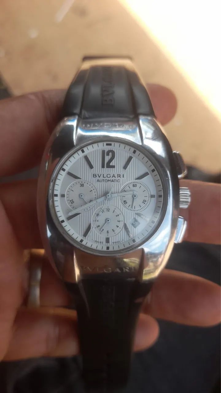 Relógio bulgari automático 