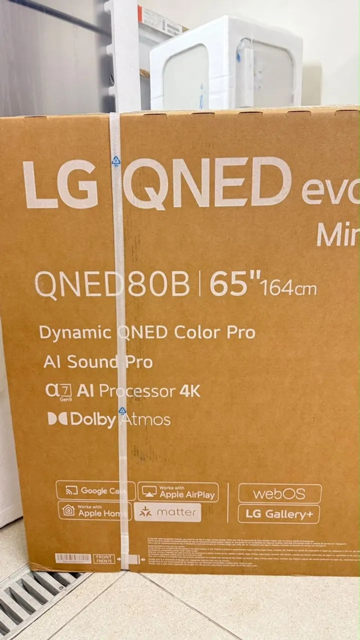Smart TV LG QNED evo Mini LED AI 4K QNED80 65 polegadas 2026  - Foto 4
