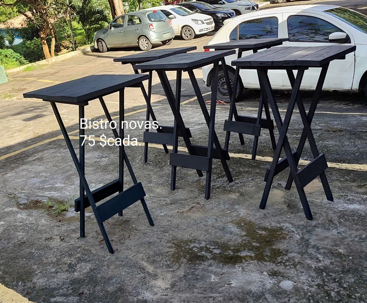 Mesas altas bistrô,, novas. 75$ cada - Foto 2