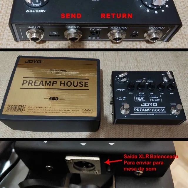 Pedal PRE AMP - Joyo - Praticamente Novo - Perfeito Estado - Pedal de Guitarra - Foto 2