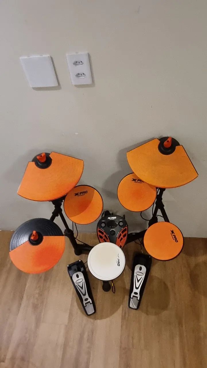 Bateria eletrônica X-Pro Ed 2 Orange - Foto 3