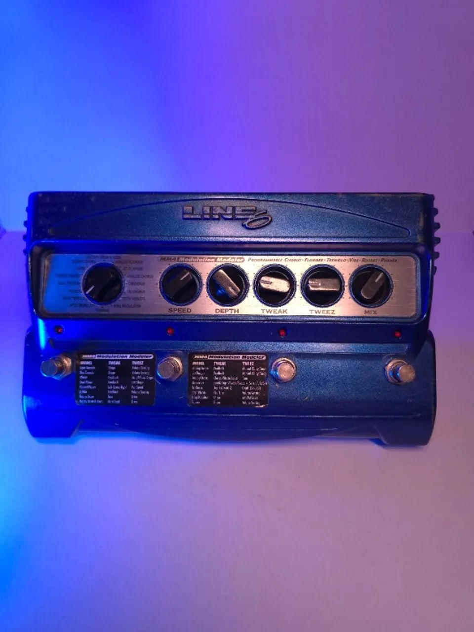 Pedal Line 6 Modulation Modeler MM4 - Instrumentos musicais
